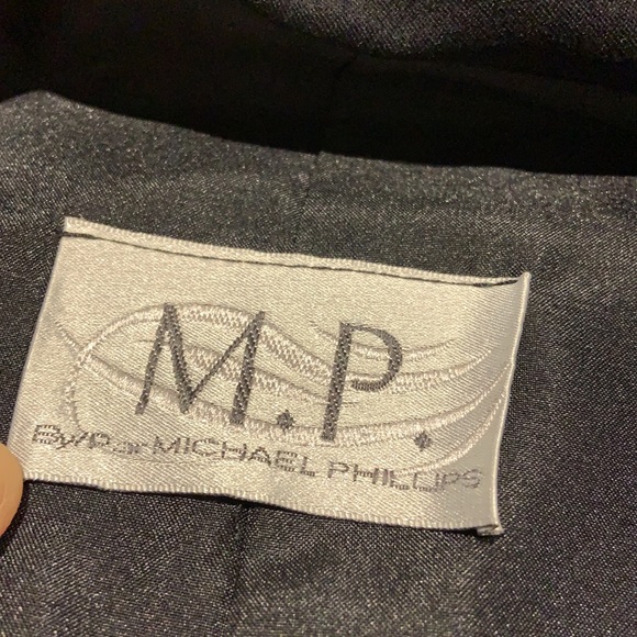 Michael Phillips black blazer - Picture 7 of 10
